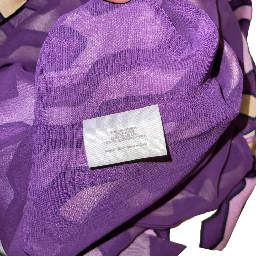 Tory Burch Women 100% Silk Dress Size 8 !
